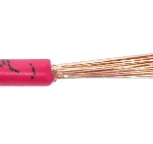 Fil 1 conducteur 12 AWG multibrins rouge