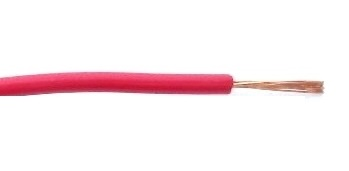 Fil 1 conducteur 20 AWG multibrins rouge