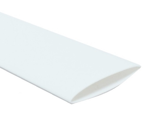 Gaine thermorétractable blanc - 3/4" (20 mm)
