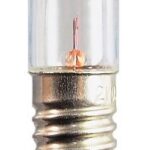 Ampoule miniature T10 E10 de 2.0 Volts