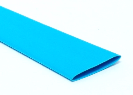 Gaine thermorétractable bleu - 3/4" (20 mm)