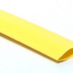 Gaine thermorétractable jaune - 1/2" (13 mm) shrink