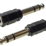 Adaptateur audio 1/4" (6.35mm) à 1/8" (3.5mm)