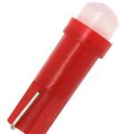 Ampoule au DEL rouge pour le rétroéclairage du tableau de bord