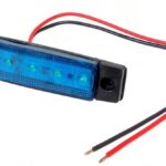 Lumière 12 Volts 6 DEL bleues