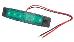 Lumière 12 Volts 6 DEL vertes