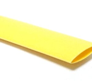 Gaine thermorétractable jaune - 3/8" (10 mm) shrink