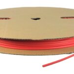 Gaine thermorétractable rouge - 1/4" (6 mm) shrink