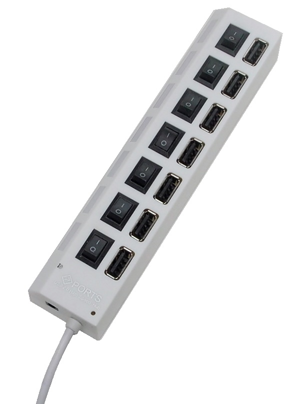 CONCENTRATEUR USB 2.0 À 7 PORTS