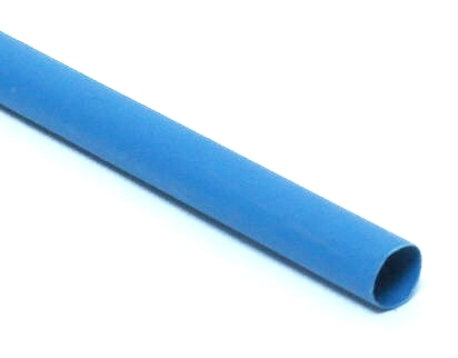 Gaine thermorétractable bleu - 3/16" (4.5 mm)