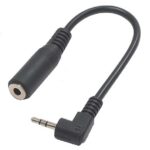 Câble adaptateur stéréo 3.5mm fem à 2.5mm mâle