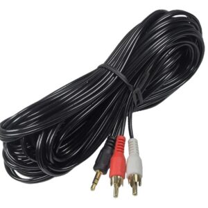 Câble diviseur fiches 3.5mm à RCA stéréo - 50'