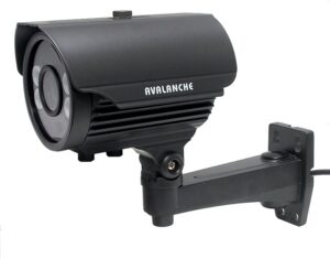 Caméra de surveillance infrarouge et étanche à l'eau.