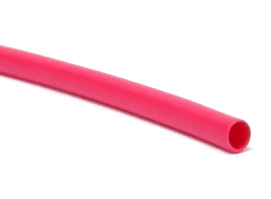 Gaine thermorétractable rouge - 3/32" (2.5 mm)
