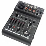 Mélangeur Audio Pipe Mic-Line à 3 canaux USB