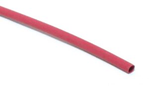 Gaine thermorétractable rouge - 1/16" (1.5 mm) shrink