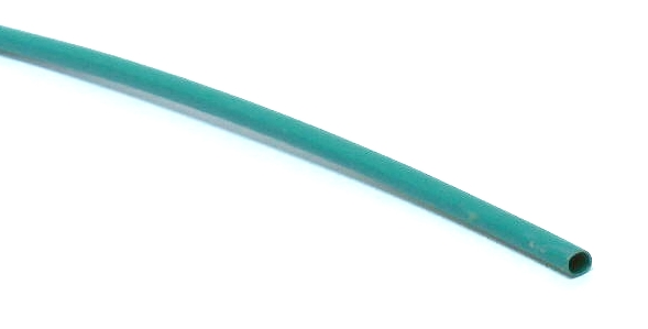 Gaine thermorétractable vert - 1/16" (1.5 mm)