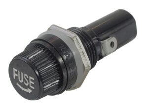 Support rond pour fusible AGC