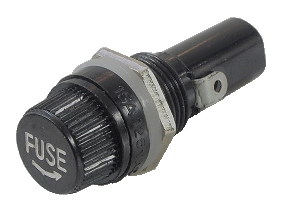 Support rond pour fusible AGC