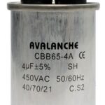 Condensateur pour moteur 450 VAC, 4µf ± 5%
