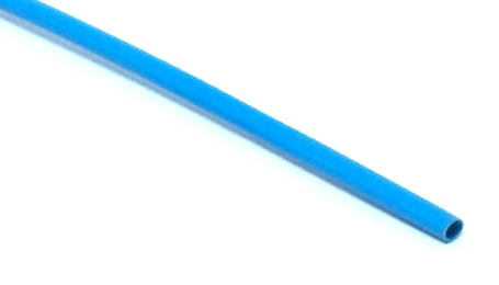 Gaine thermorétractable bleu - 3/64" (1 mm) - 1m