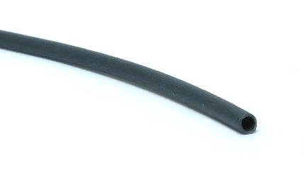 Gaine thermorétractable noir - 3/64" (1 mm) - 1m
