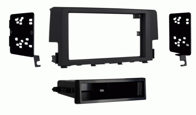 Fixation radio Honda Civic LX 2016-UP (99-7812B)