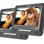 Ensemble de 2 lecteurs DVD portables écran 9''