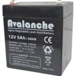 Batterie rechargeable - 12 Volts 5 Ah