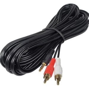 Câble diviseur fiches 3.5mm à RCA stéréo - 25'