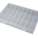Boitier de rangement en plastique transparent