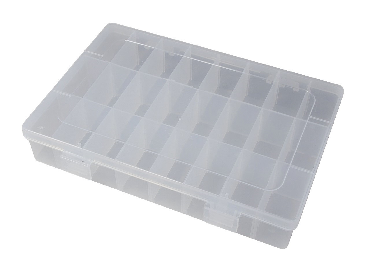 Boitier de rangement en plastique transparent