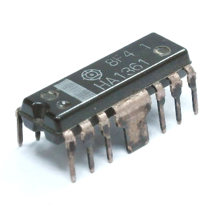 Circuit intégré (IC) HA1361 à 14 contacts
