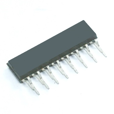 Circuit intégré (IC) HA12427 à 16 contacts