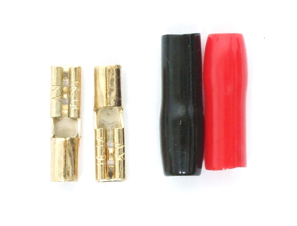 Terminal plat 2.8mm femelle pour fil 14 AWG