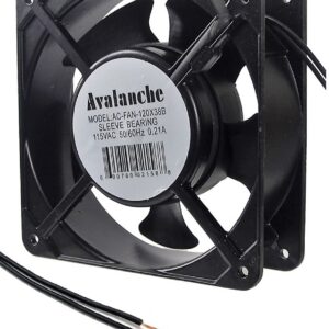 Ventilateur en métal de 120 VAC - 120 x 120 x 38mm