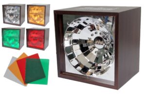 Lampe stroboscopique DEL avec 4 écrans de couleur