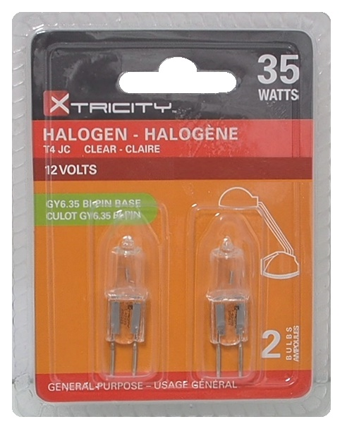 Ampoule halogène T4 JC 12 volts  - 35 watts