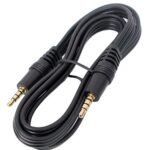 Câble audio 3.5 mm (1/8'') à 4 pôles M/M- 3'