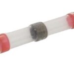 Terminal d'union avec heat shrink / plomb 18-22AWG rouge