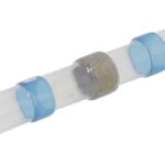 Terminal d'union bleu heat shrink/plomb 14-16AWG bleu
