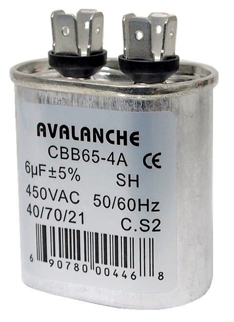 Condensateur pour moteur 450V 6μF ± 5%