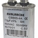 Condensateur pour moteur 450V 7.5 µF ± 5%