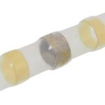 Terminal d'union avec heat shrink / plomb 10-12AWG jaune