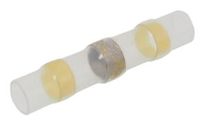 Terminal d'union avec heat shrink / plomb 10-12AWG jaune