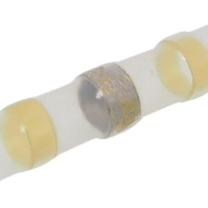 Terminal d'union avec heat shrink / plomb 10-12AWG jaune