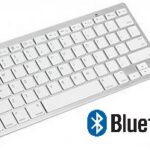 Clavier mince sans fil Bluetooth - Noir