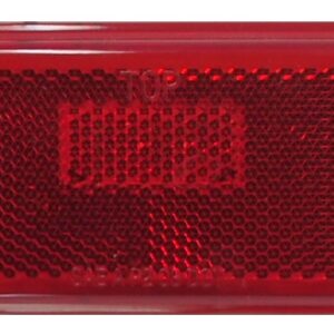 Lampe rectangulaire rouge 6'' à DEL scellée
