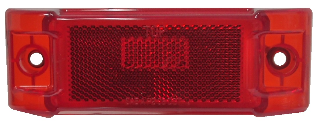 Lampe rectangulaire rouge 6'' à DEL scellée