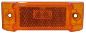 Lampe rectangulaire ambre 6'' à DEL scellée